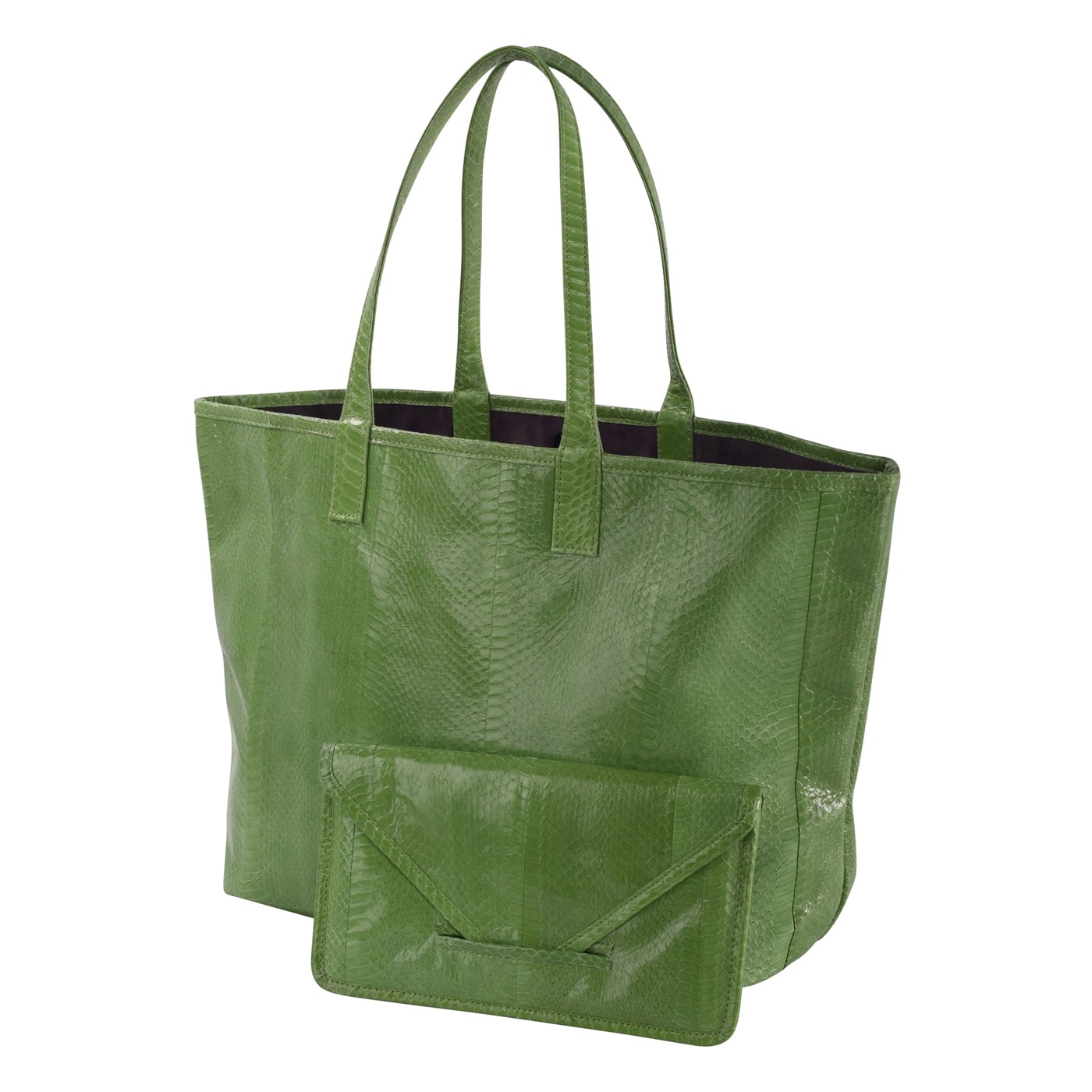 Women's Green Structured Weekend Mini Bag