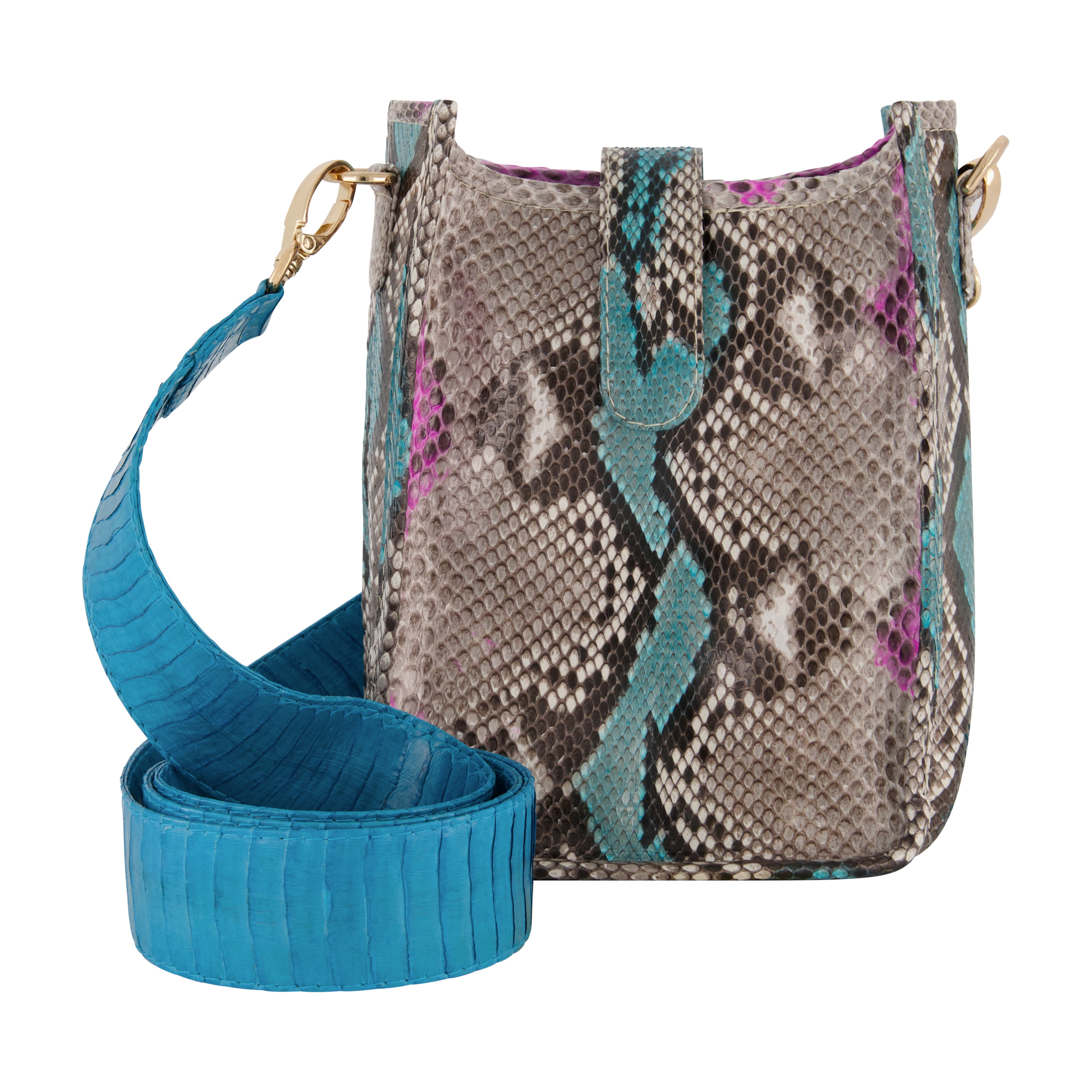 Rainbow snakeskin 2025 purse